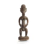 A Teke carved wood Ancestor figure, Zaire, 32cm high PLEASE NOTE THAT FOR THIS LOT VAT WILL BE