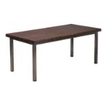 A large metamorphic desk and dining table by Archer & Smith, contemporary, 180x90x79cmH (when