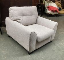 A large contemporary armchair, 98cmW