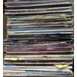 A large quantity of vinyl LPs to include Frankie Valli, Jefferson Starship, Rod Stewart, Michael