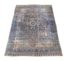 A large Qum carpet, approx. 410x290cm