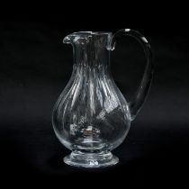 A Baccarat Massena pattern pitcher, 24cm high, boxed