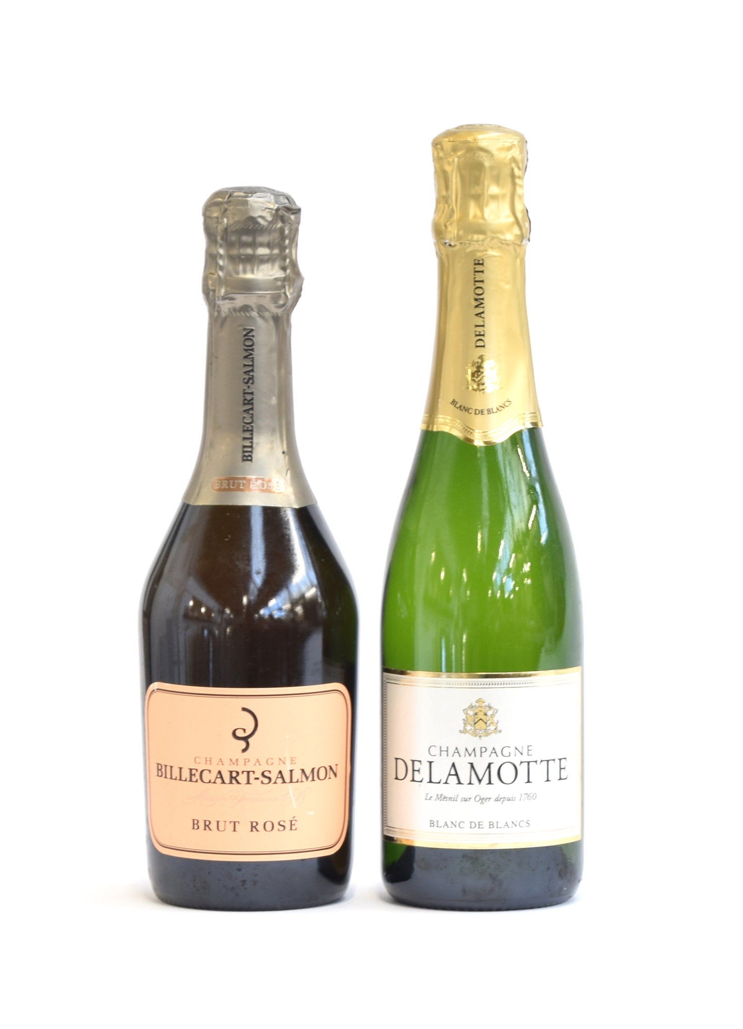 Champagne Delamotte Blanc de Blancs (12%, 37.5cl), together with Champagne Billecart-Salmon Brut - Image 2 of 2