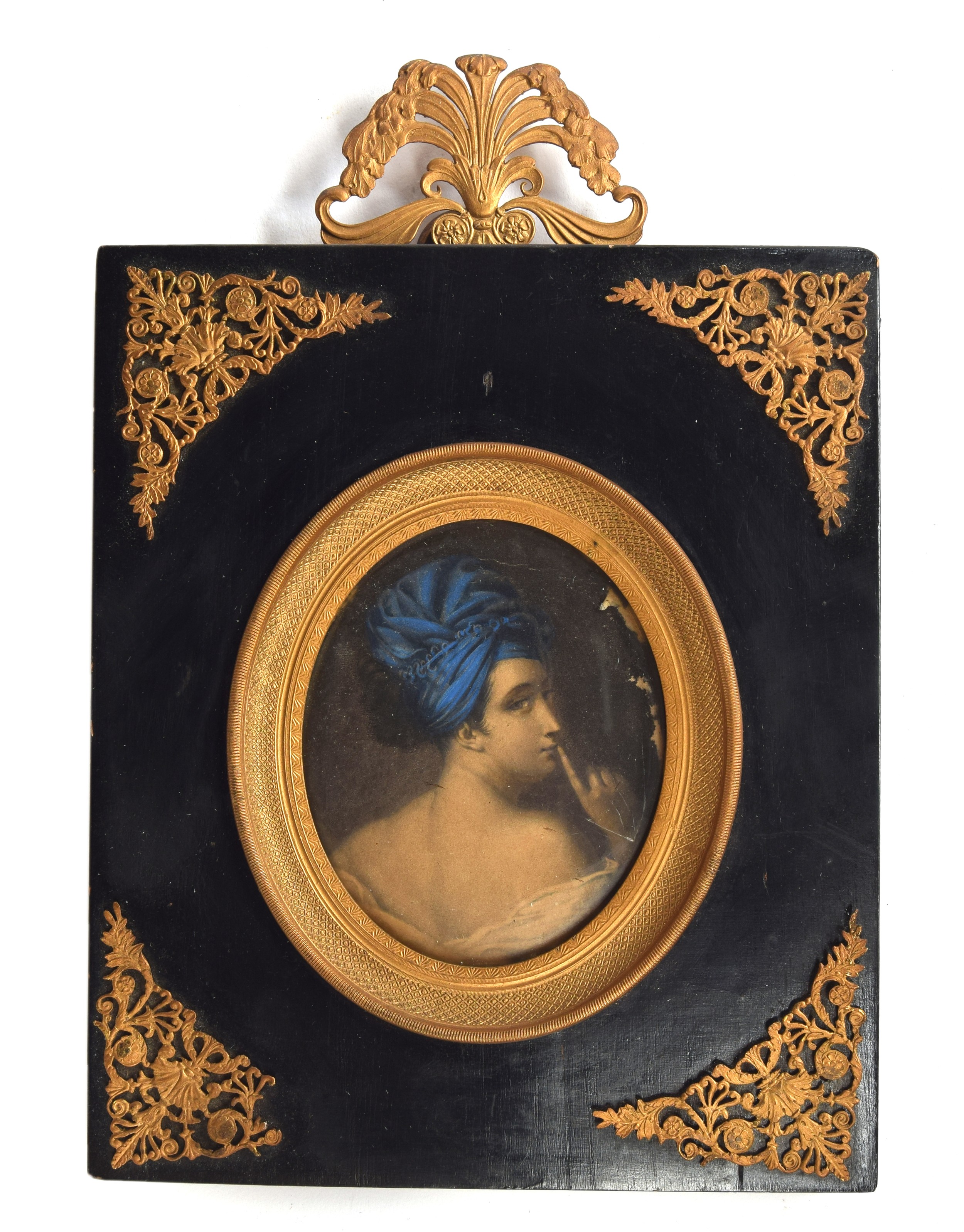 A late 18th century portrait miniature of James Gunter, 'Born 1755, Obit 1801', painted by J. - Image 3 of 6