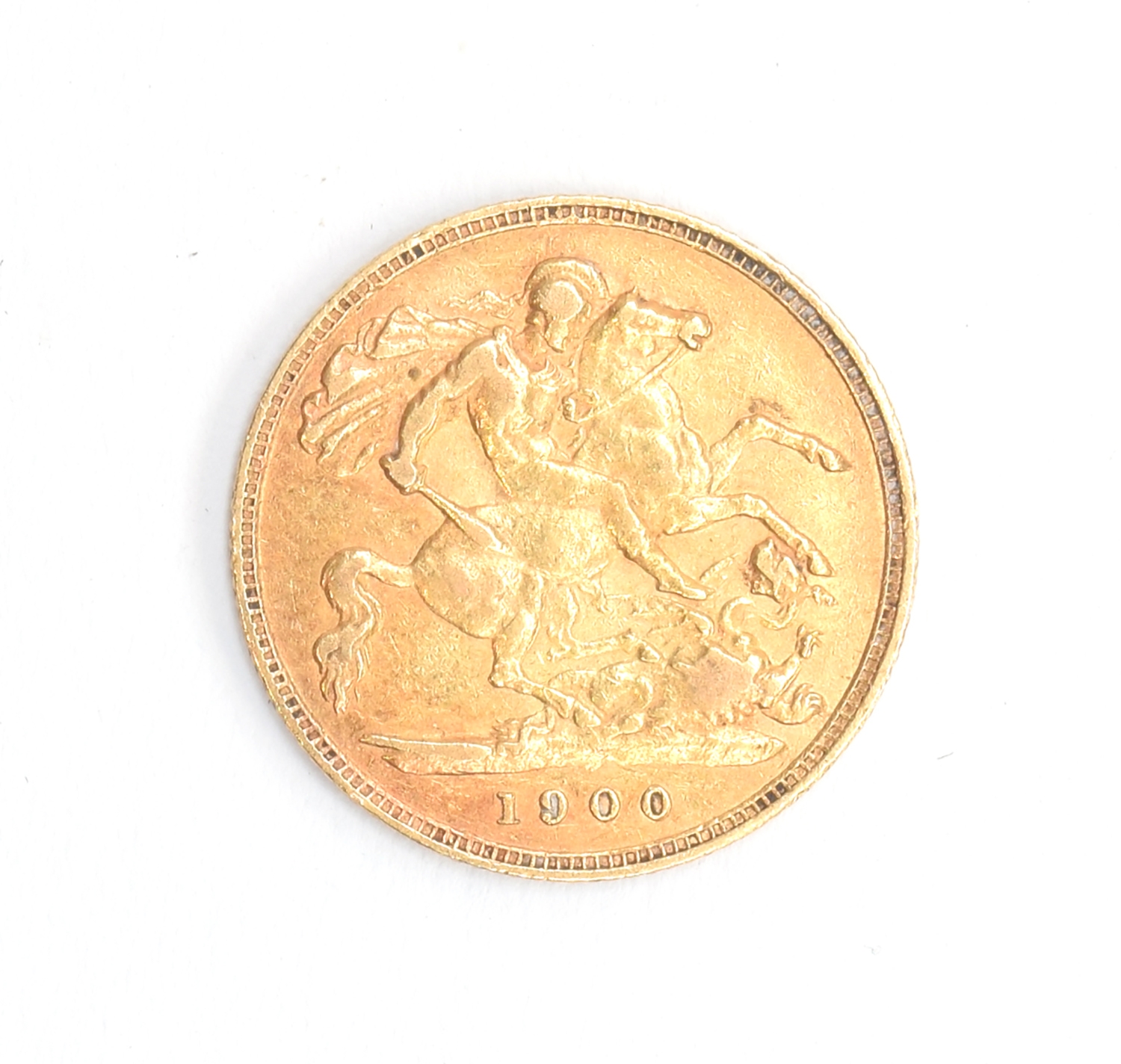 A Queen Victoria half sovereign, 1900 - Image 2 of 2