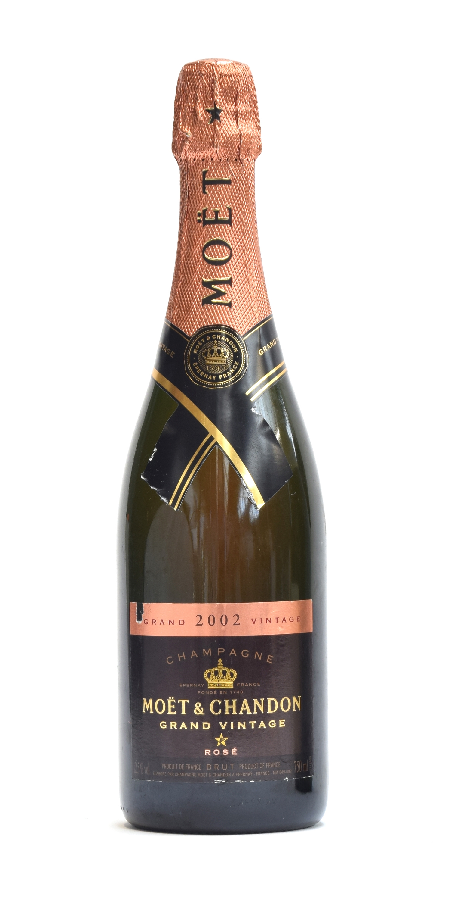 Moet & Chandon Rose 2002 Grand Vintage Champagne (12.5%, 75cl)