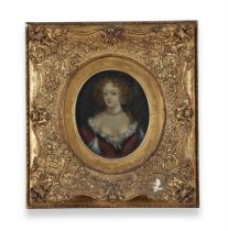 Follower of Pierre Mignard, portrait said to be of Miss Frances Jennings (1648-1730), sister of