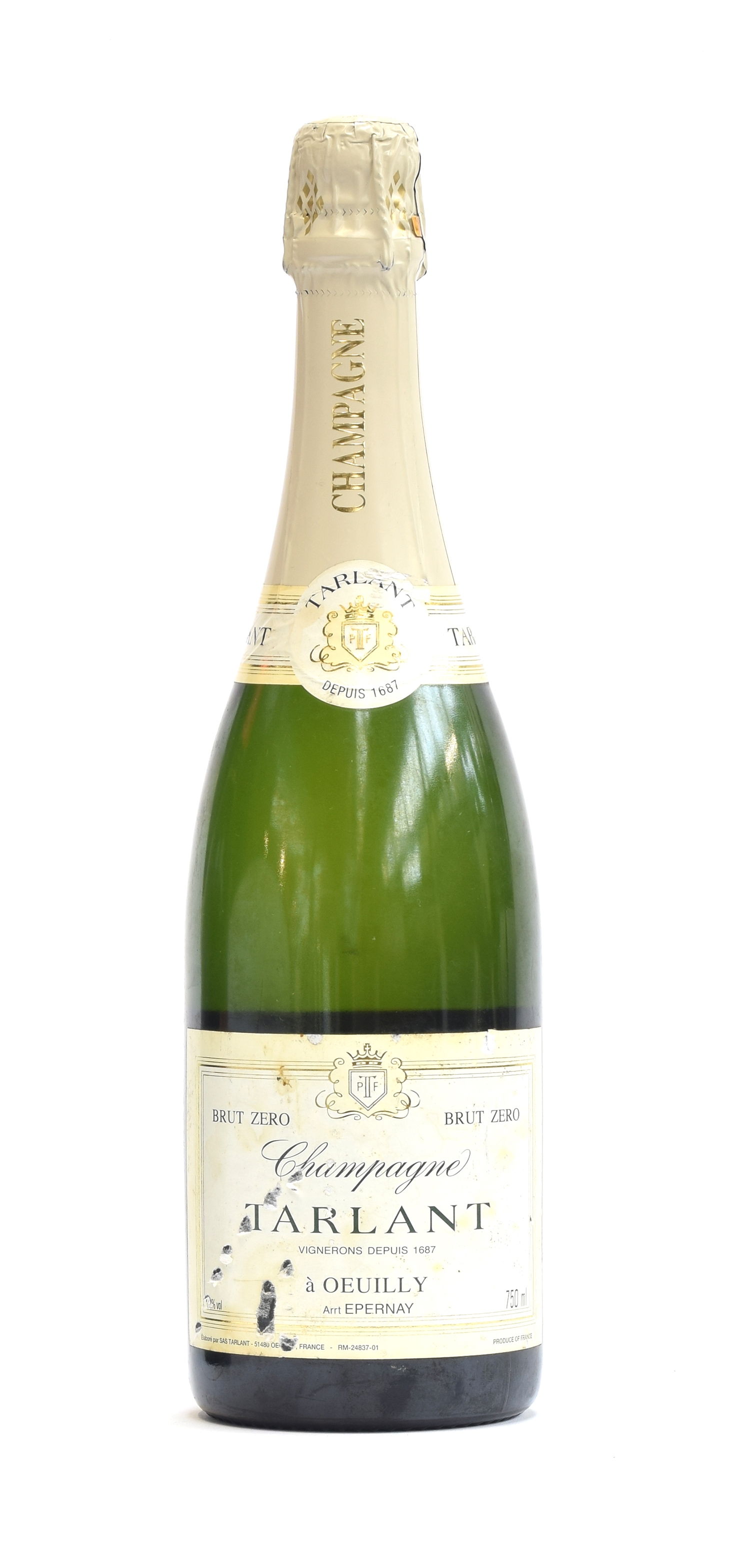 Champagne Tarlant Brut Zero (12%, 75cl)