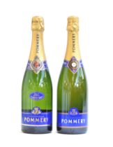 Champagne Pommery Brut Royal, (12.5%, 75cl), two bottles