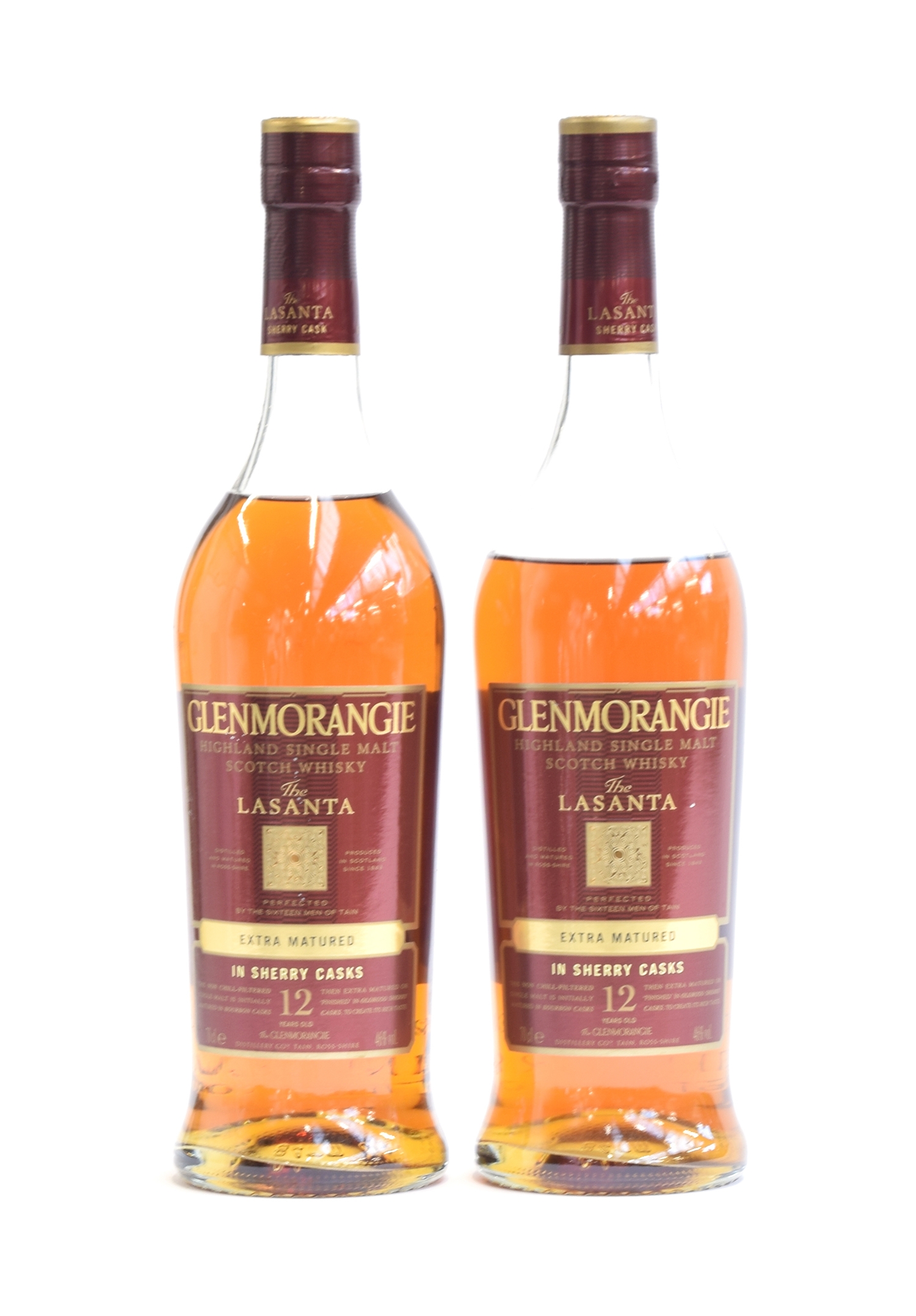 Glenmorangie Lasanta 12 (46%, 70cl), two bottles