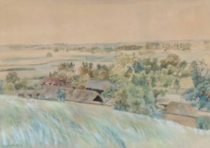 Edward Frank Southgate RBA (1872-1916), watercolour landscape, signed and dated '99, 46x55cm