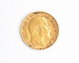 An Edward VII half sovereign, 1910