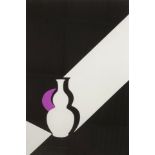 Patrick Caulfield RA (1936-2005), 'Arita Flask Black' 1990, artist's proof, screenprint, signed in