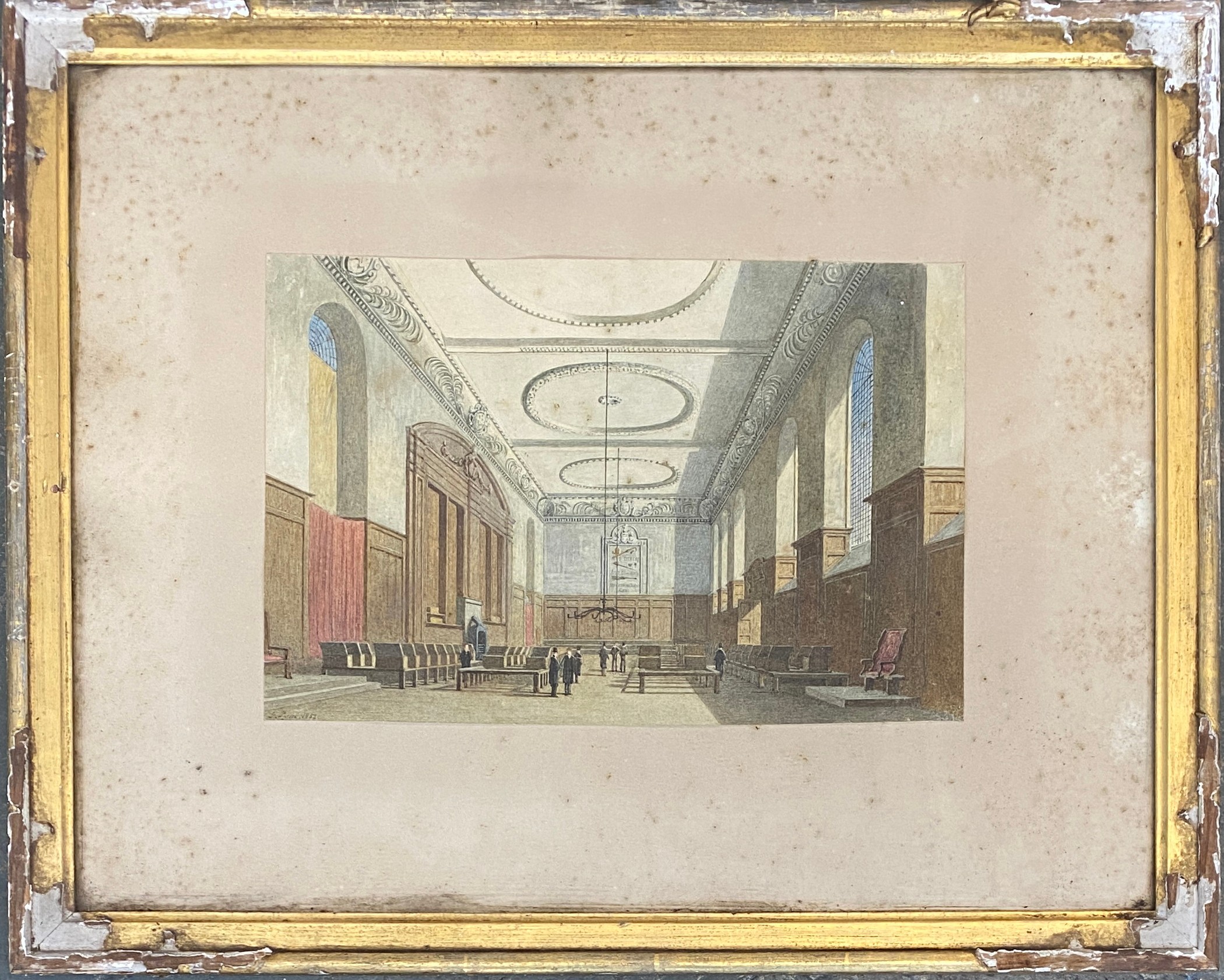 George Pyne (1800-1884), two 19th century watercolours, Winchester College, 19.5x30cm, the other - Image 3 of 6