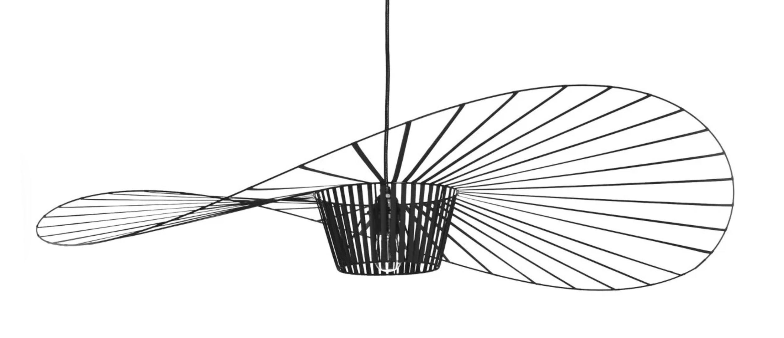 Constance Guisset for Petite Friture, a 'Vertigo Pendant Light', polyurethane ribbons over an airy