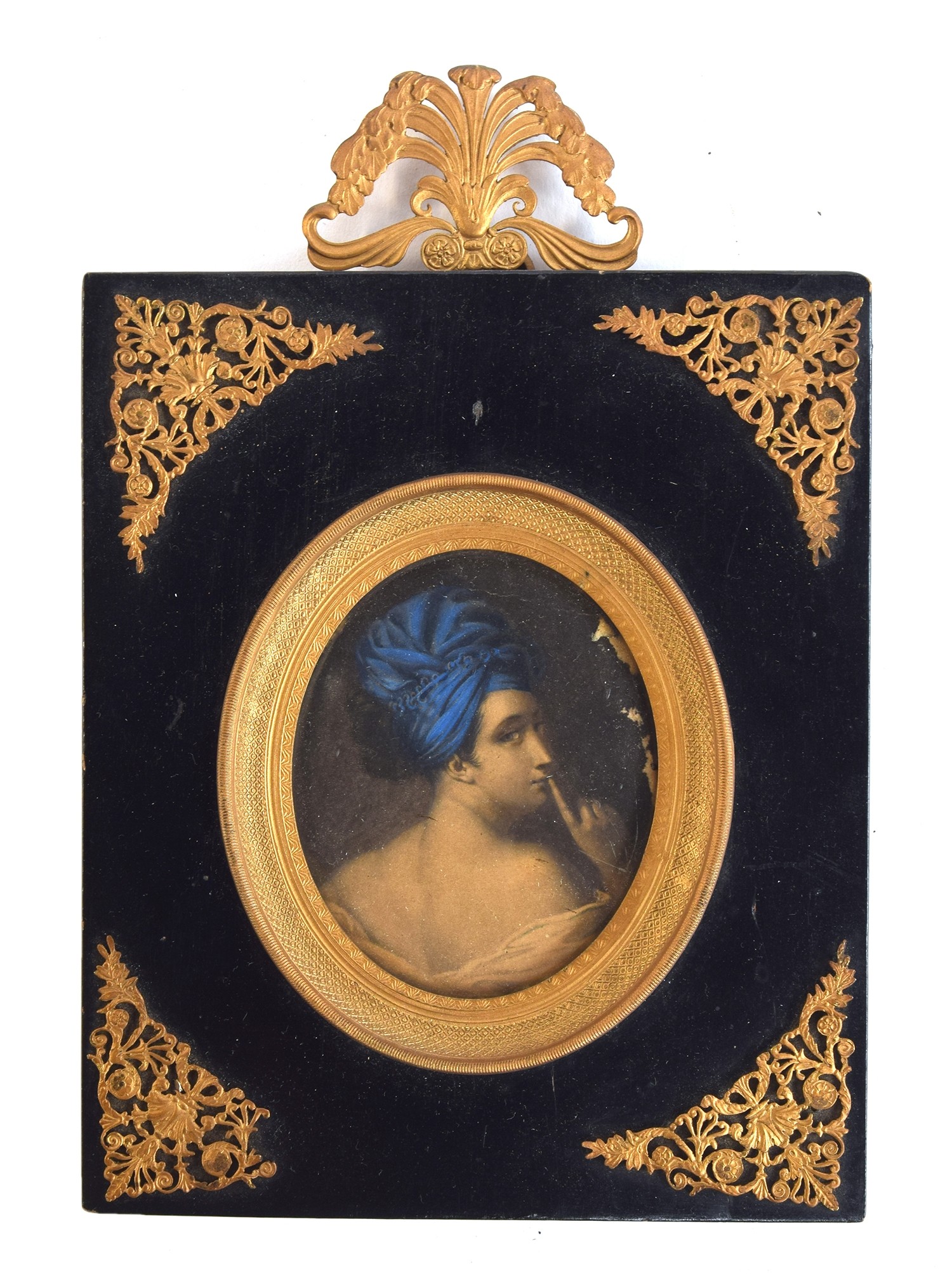 A late 18th century portrait miniature of James Gunter, 'Born 1755, Obit 1801', painted by J. - Image 4 of 6