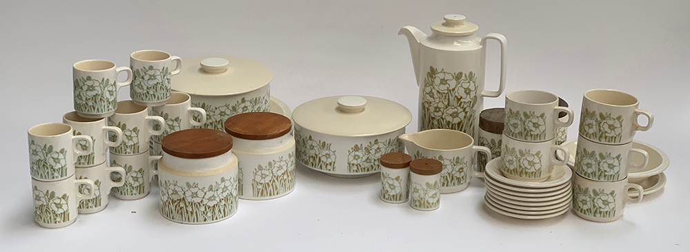 A Hornsea 'Fleur' part dinner service, approx. 39 pieces