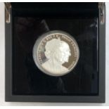 A Royal Mint Elizabeth II and Prince Philip platinum wedding anniversary 2017 £10 coin, 5oz, .999