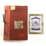 MILITARIA. An officer's Field Service Pocket Book for the early years of WW2. Signed by the