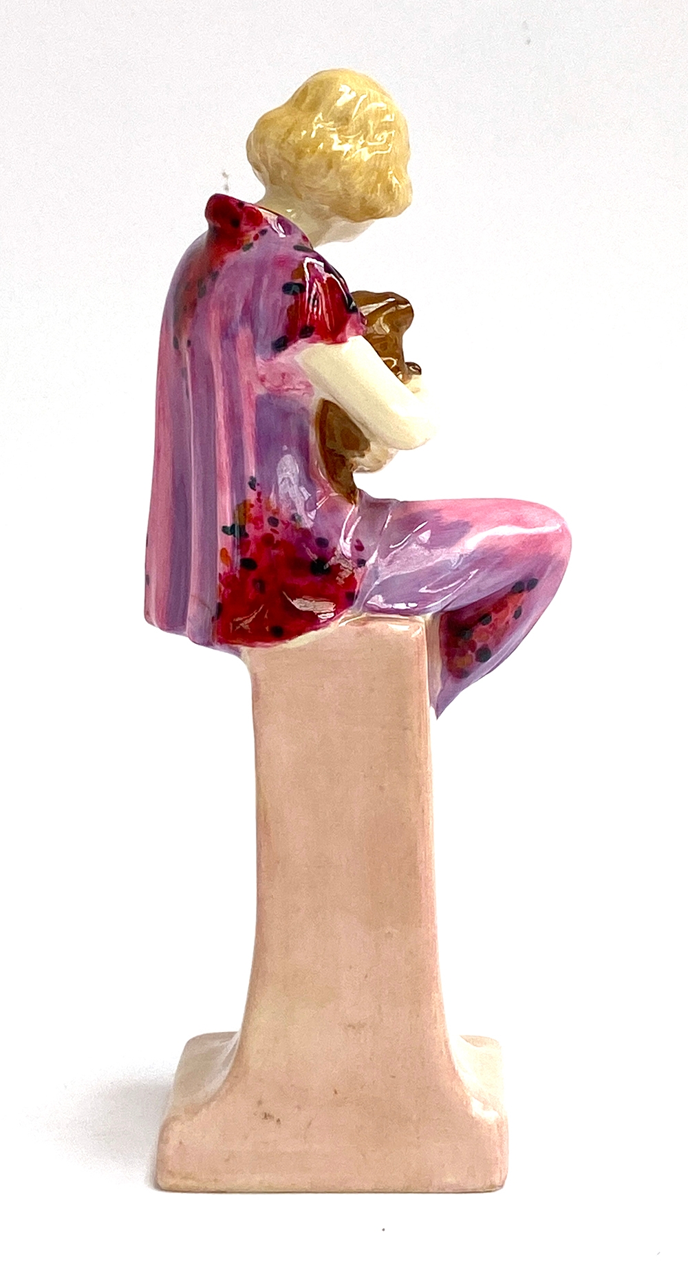 A Royal Doulton Art Deco figurine, 'Lido Lady', designed by Leslie Harradine, model no. HN1220, - Image 3 of 6