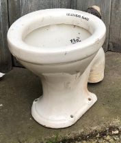A 'The Flood Washdown' LCC pattern ceramic toilet, with leadless glaze