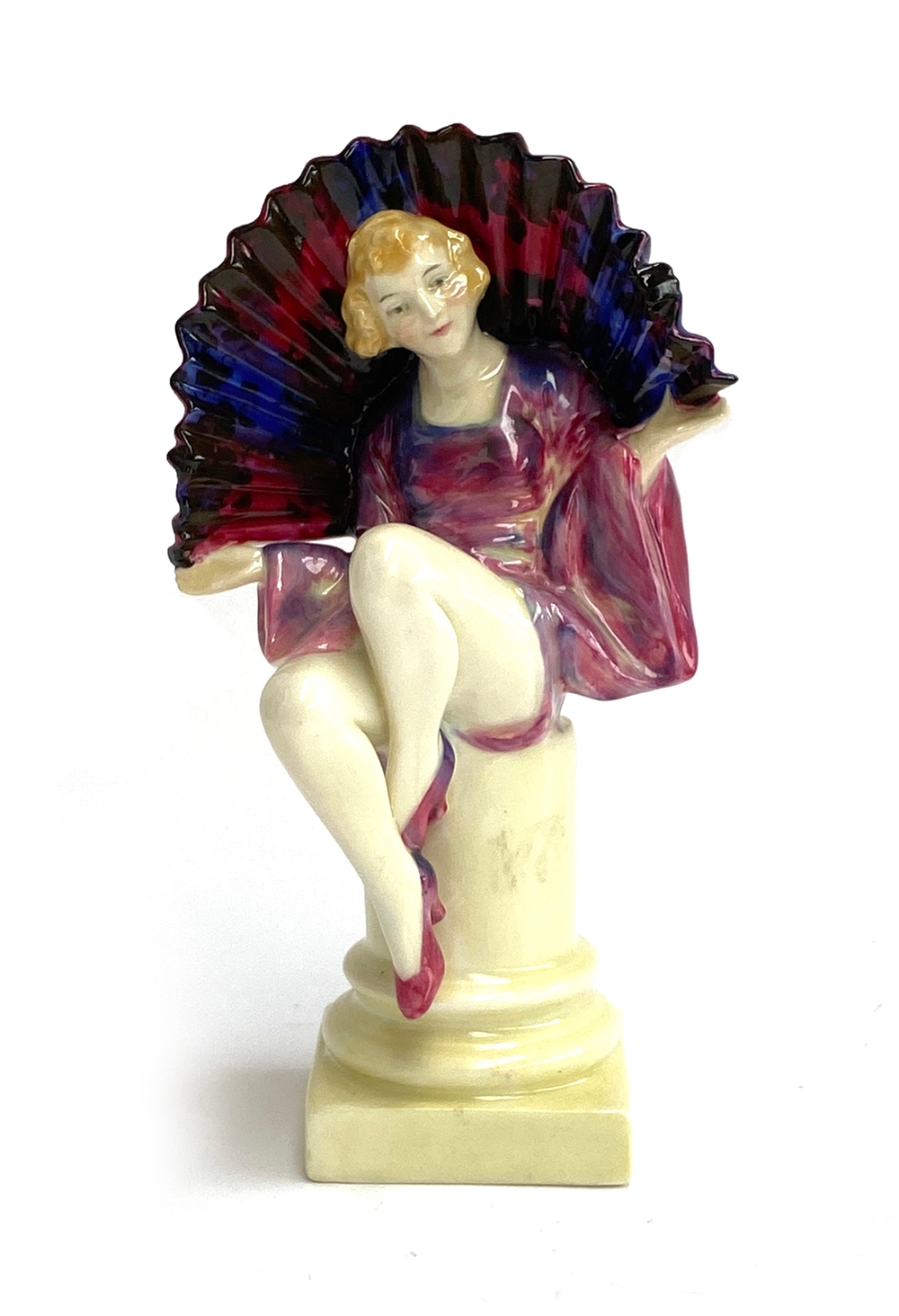 A Royal Doulton Art Deco figurine, 'Angela', designed by Leslie Harradine, model no. HN1204,