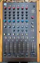 A MTR Six-Four-Two Series 2 mixer; together with a A Panasonic Digital AV Mixer WJ-AVE5; and a