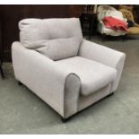 A large contemporary armchair, 98cmW