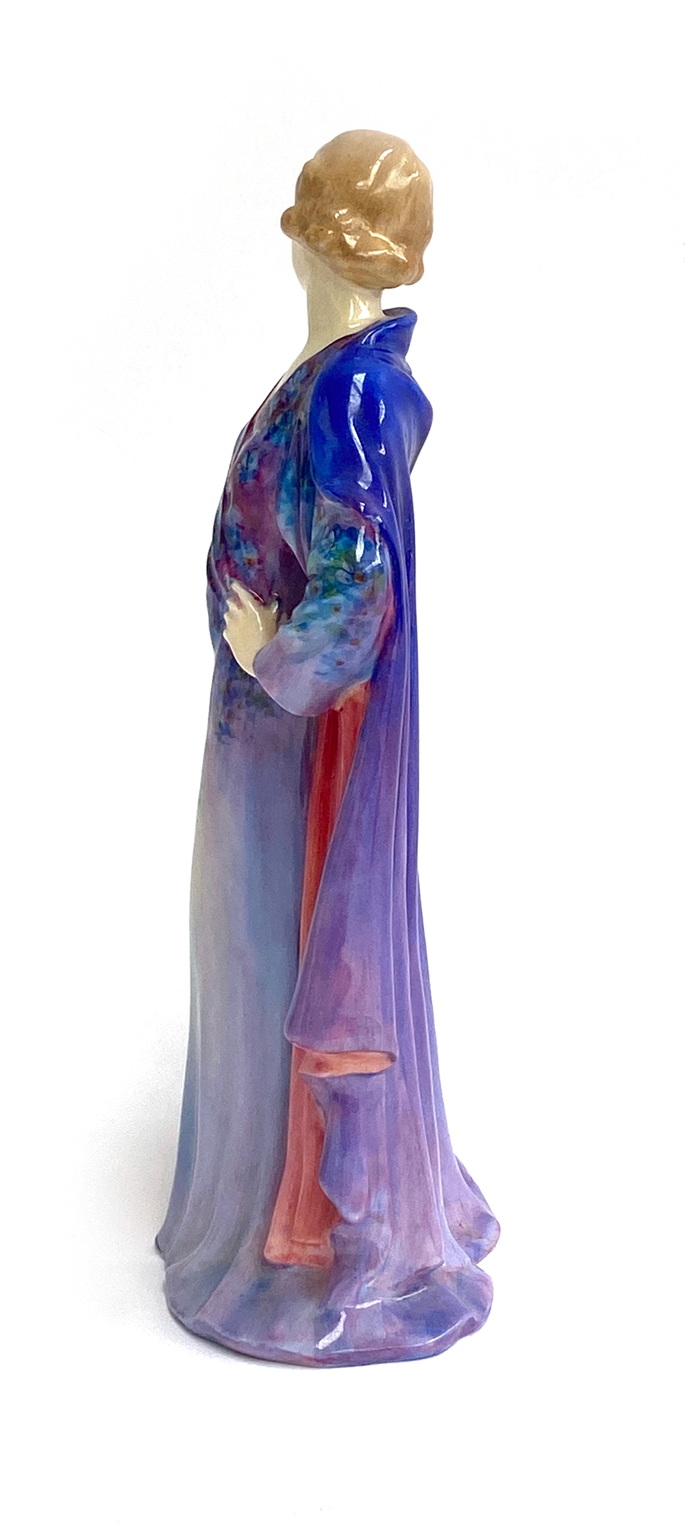 An Royal Doulton Art Deco figurine, 'Clotilde', designed by Leslie Harradine, model no. HN1599, 18. - Image 2 of 8