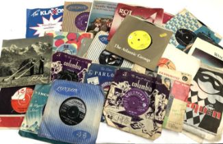 A small quantity of 7" singles to include The Wurzels, Hot Chocolate, Wings, and ABBA