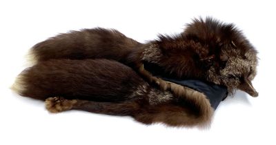 A double mink stole, 120cm