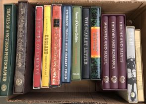 BOOKS, FOLIO SOCIETY. A clean collection of 12 vols. in generally VG s/cases.