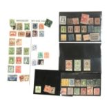 A quantity of definitive and commemorative stamps, many Victorian, to include New South Wales five