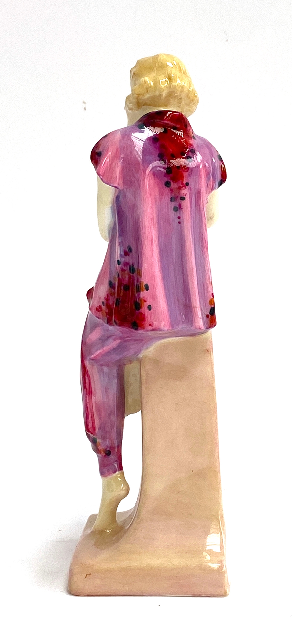A Royal Doulton Art Deco figurine, 'Lido Lady', designed by Leslie Harradine, model no. HN1220, - Image 2 of 6