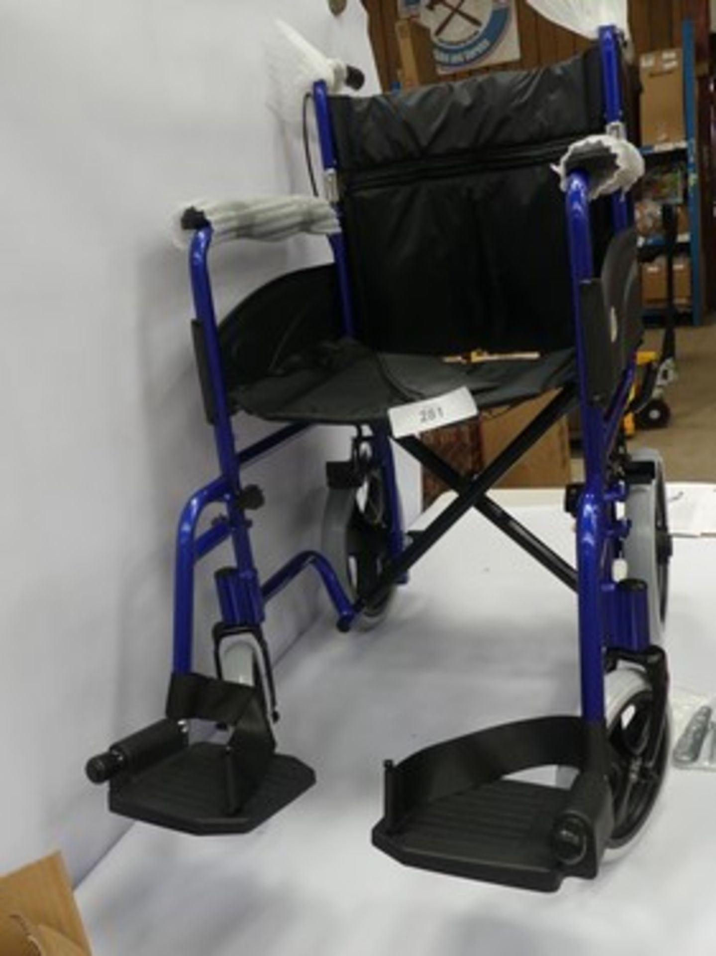 1 x Z-Tec wheelchair, model: ZT-600-601X - new in tatty box (GS33) - Image 5 of 6