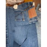 1 x pair of Levi 501 cropped jeans, size 32 x 26 and 1 x pair of G-Raw Revend FWD jeans, size 32 x