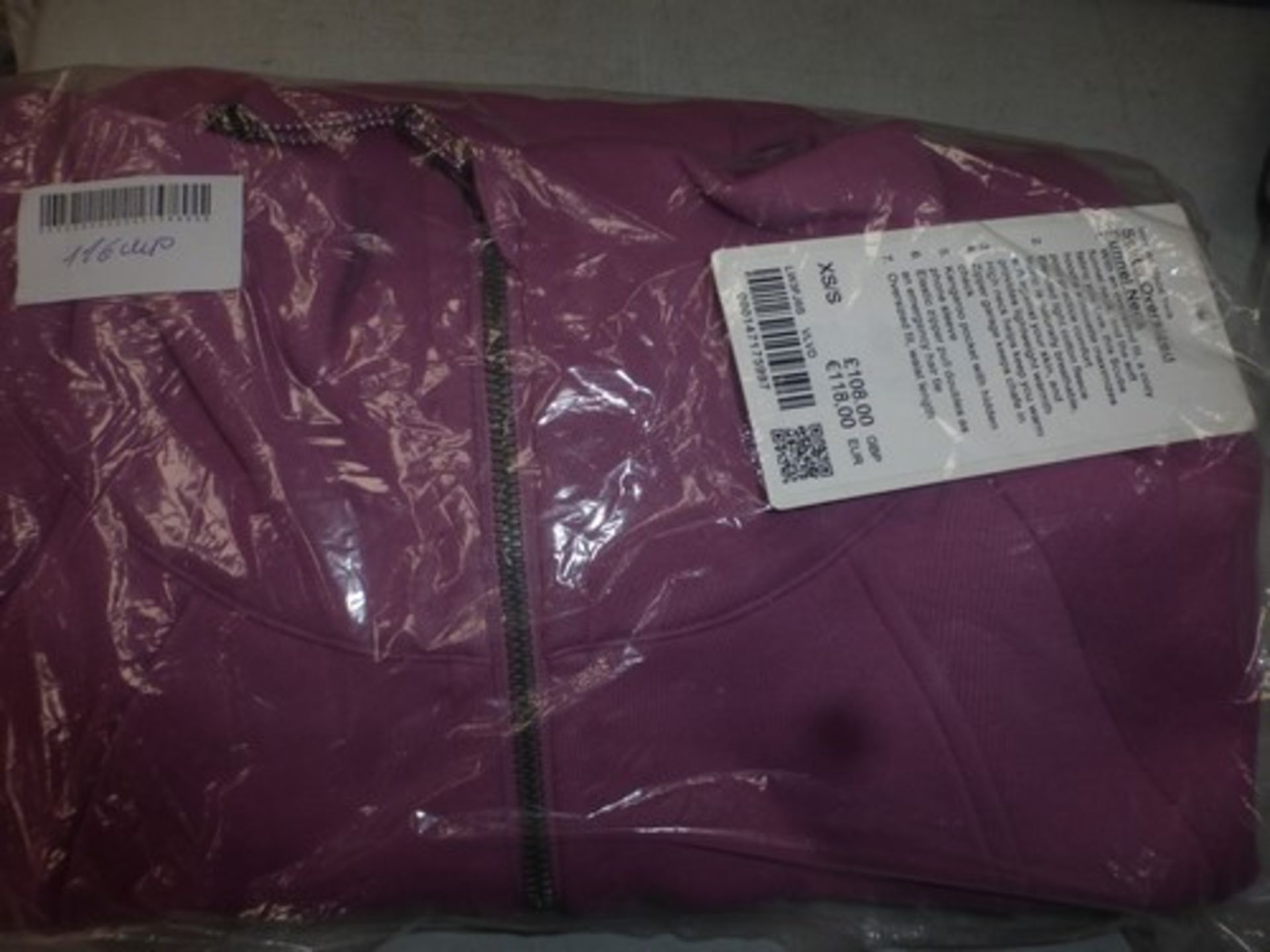 1 x Lululemon Scuba oversized funnel neck top, size XS/S - sealed new in pack (E8B)