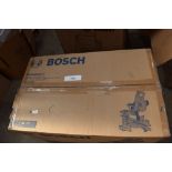 1 x Bosch cordless sliding mitre saw, Model GCM18V 216D with one fitted blade - No batteries