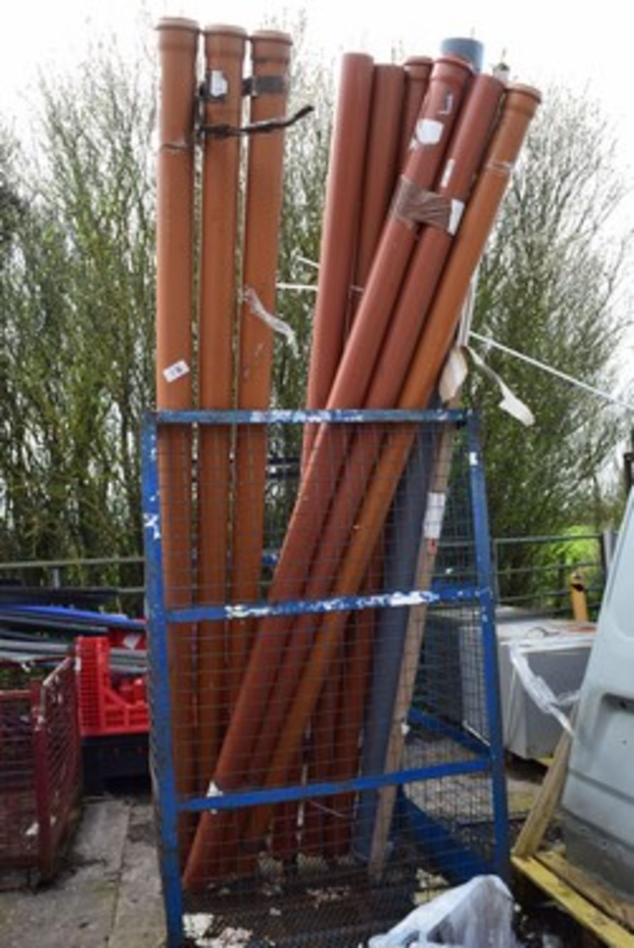 7 x approximately 3m long underground pipes, together with 2 x approximate 3m long slotted