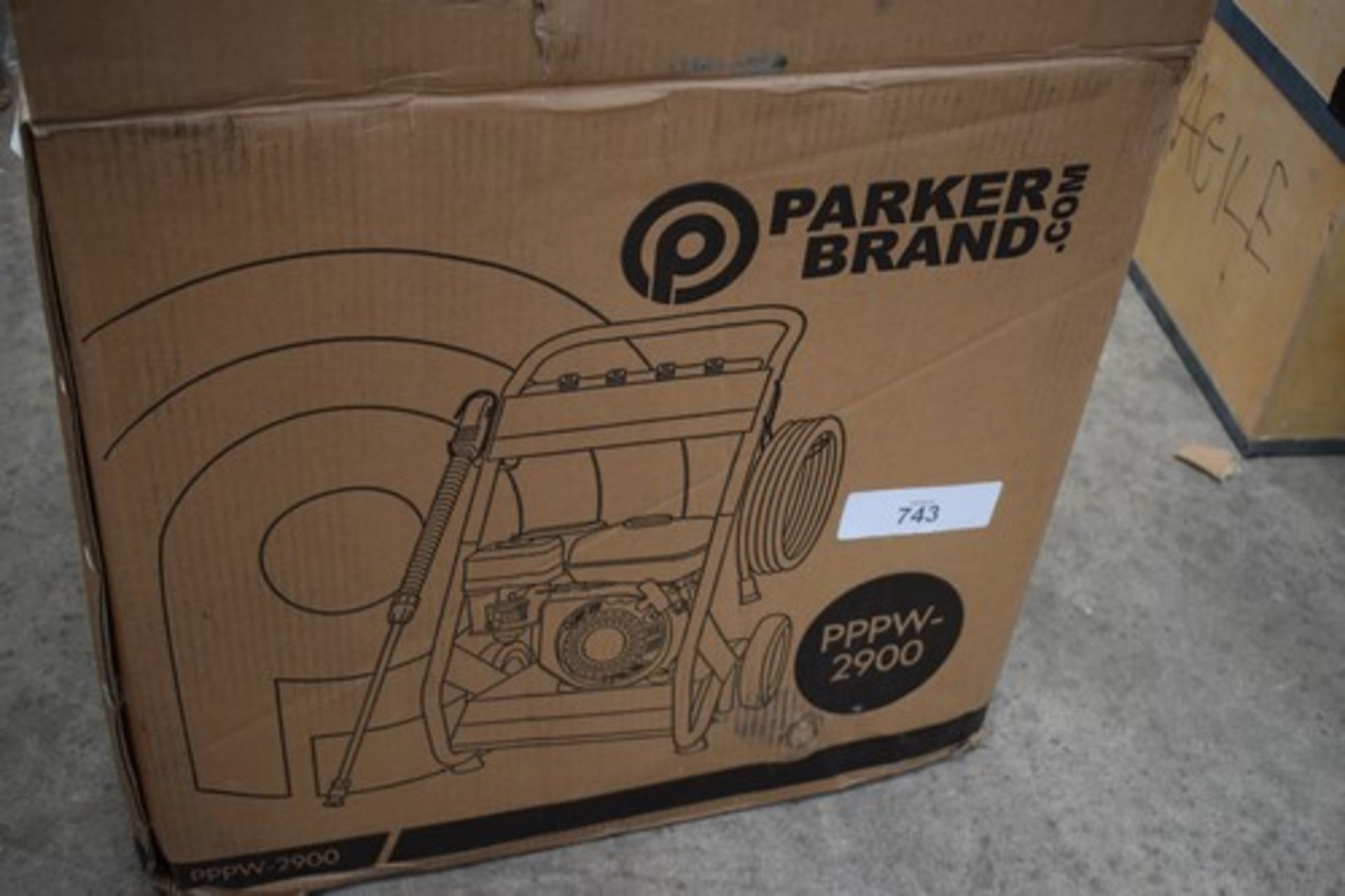 1 x Parker Brand portable petrol power washer, Model PPPW-2900 - New in box (GSO)