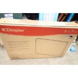 1 x Dimplex Q-Rad electric radiator, Model Q-RAD 200E, 2000W - Sealed new in box (GS4 end)