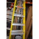 1 x Vaunt 7 step folding ladder - New (SW)