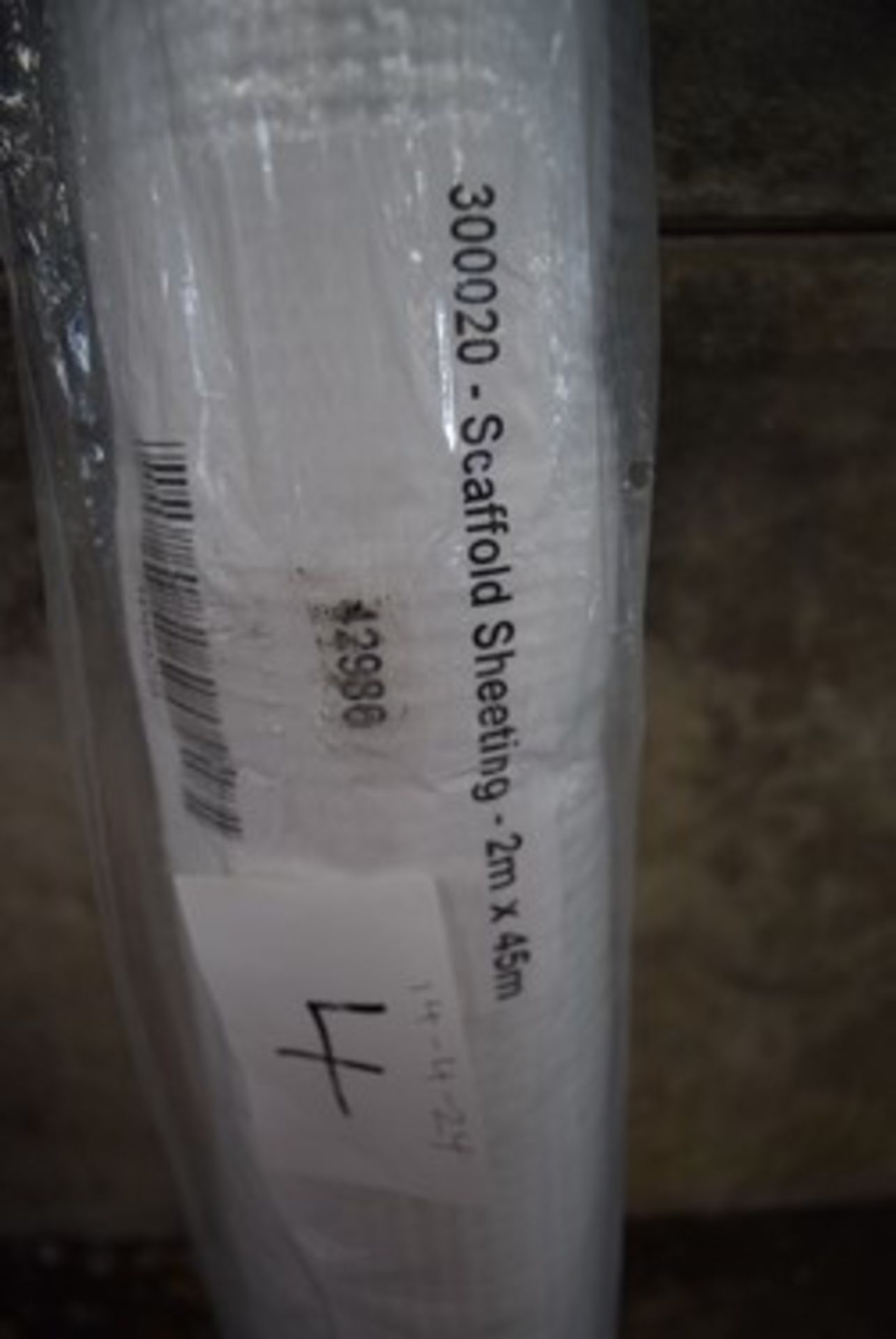 6 x rolls of assorted scaffold sheeting - new (TS) - Image 4 of 6
