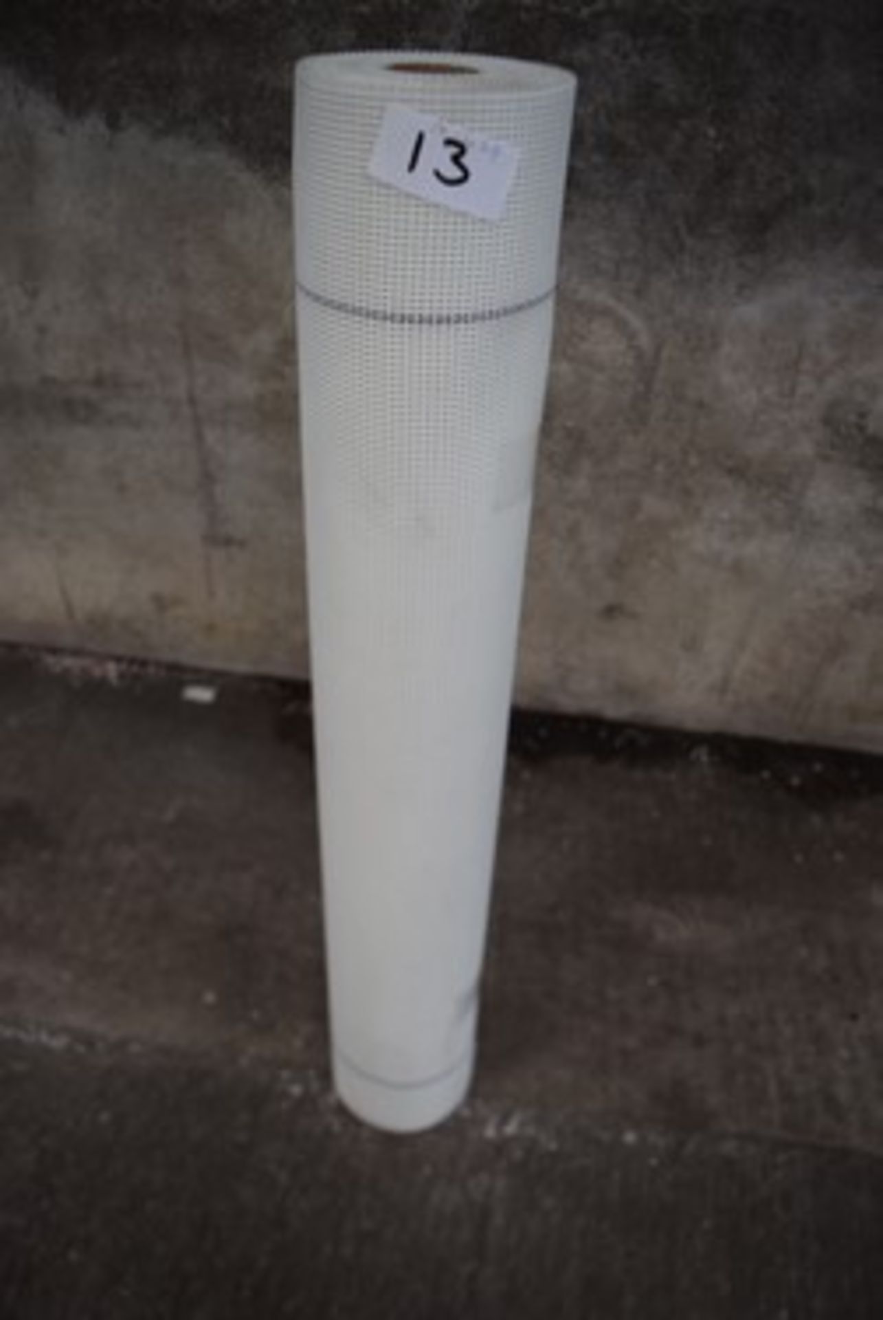 1 x 1m wide roll of unbranded rendering mesh, length unknown, together with 2 x 48mm x 90m rolls