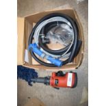 1 x Fluid Management Tech electric pump 23731 932, 240v, 52L P.H, pipe work and nozzle - new (GS1)