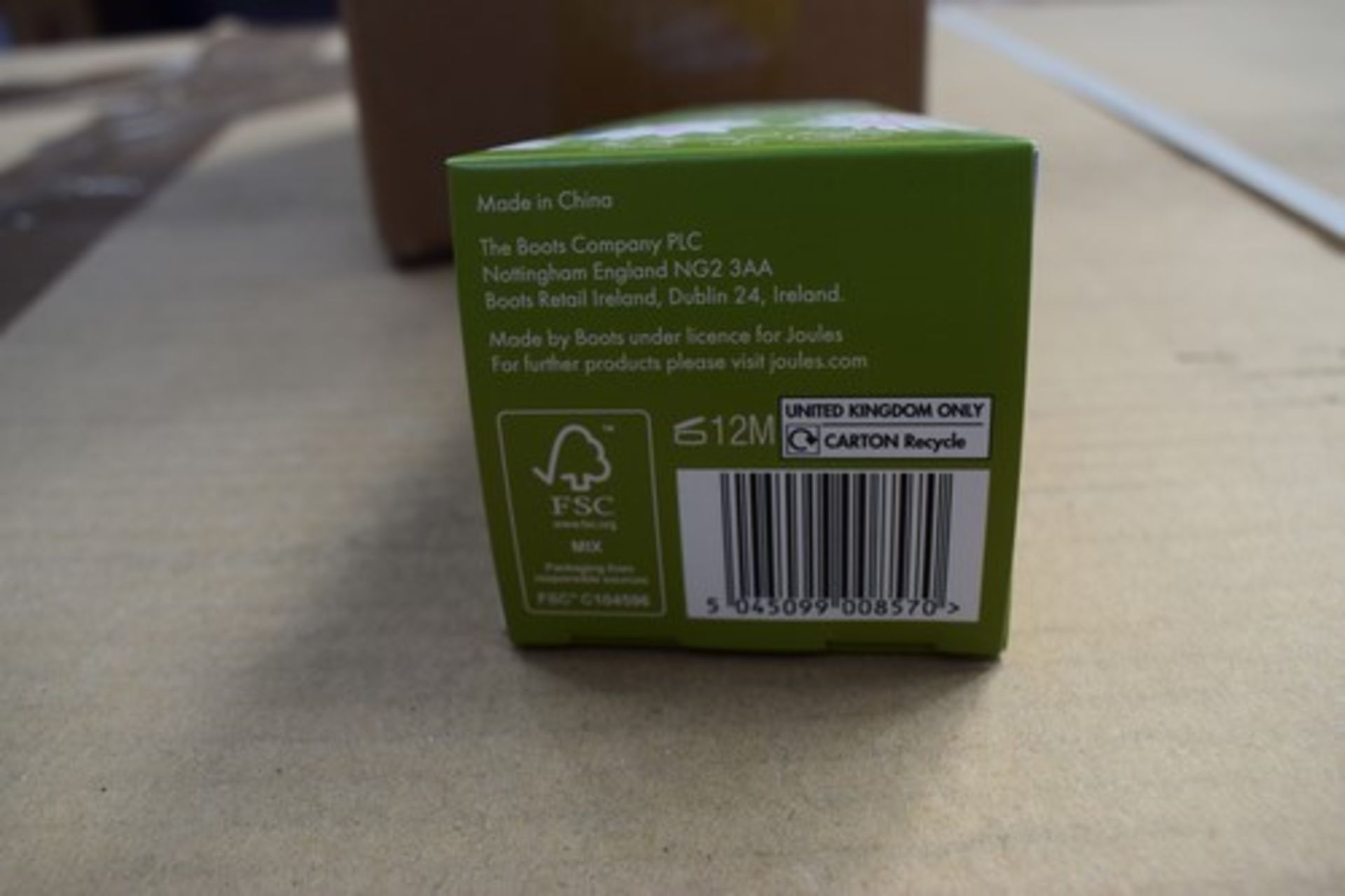 18 x 50ml tubes of Joules, nourishing hand cream, EAN: 5045099008570 - new in box (C11) - Image 2 of 2
