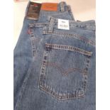 2 x pairs of Baggy Dad Levis, size 27 x 30 - new with tags (E8B)