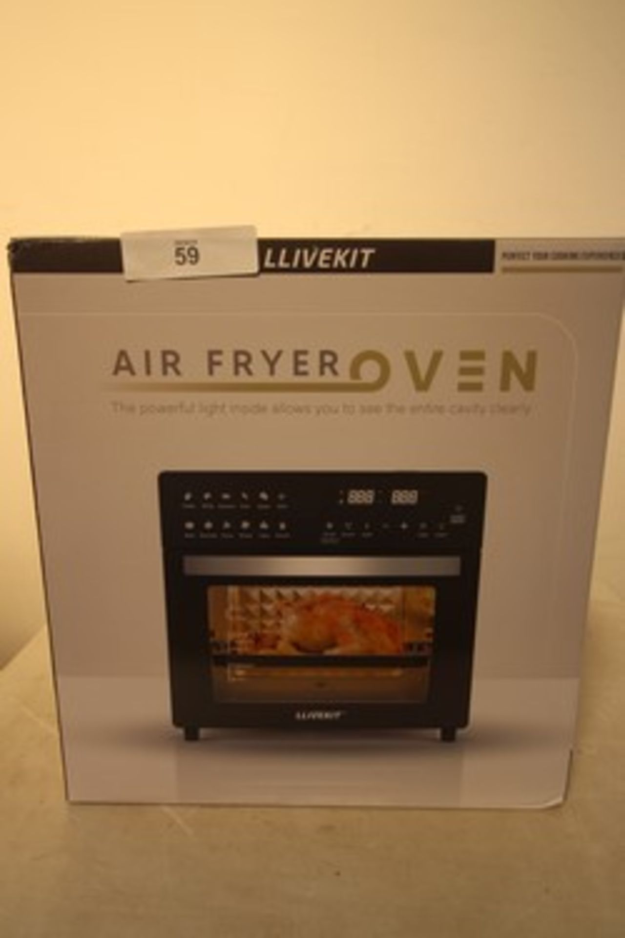 1 x Llivekit 26L air fryer oven, model No: AFS26E - sealed new in box (ES2) - Image 2 of 2