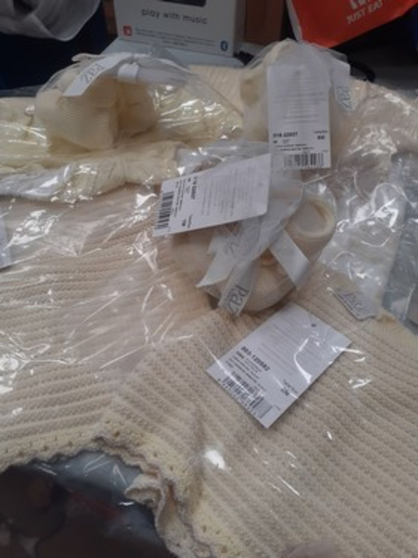 12 x Paz Rodriguez baby clothes in lemon including 4 x dresses, booties, tops, etc. - sealed new - Image 2 of 2