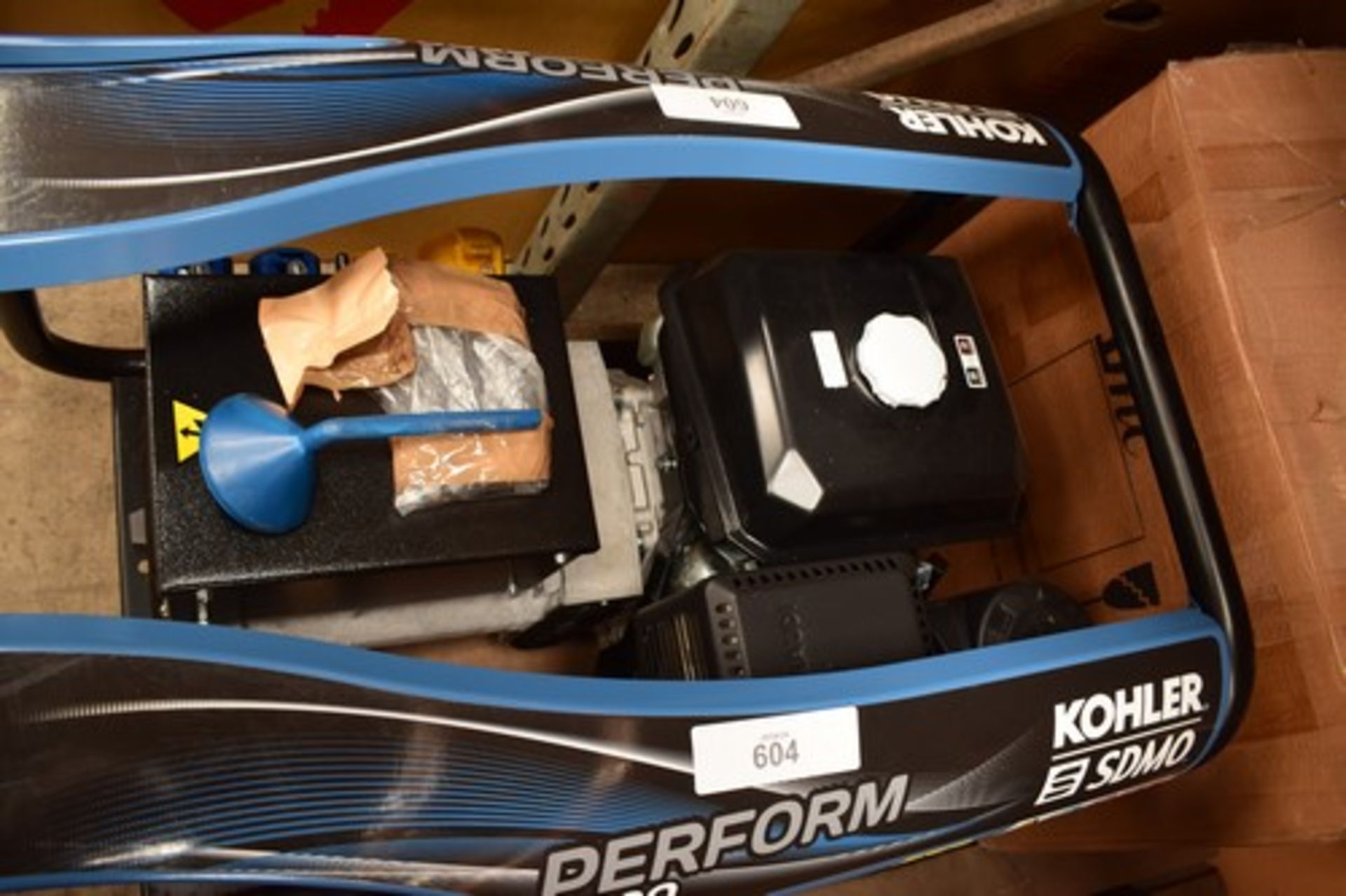 1 x Kohler SDMO Perfom 6500 portable generator, fitted with Kohler Command Pro petrol engine, 14HP, - Image 2 of 5